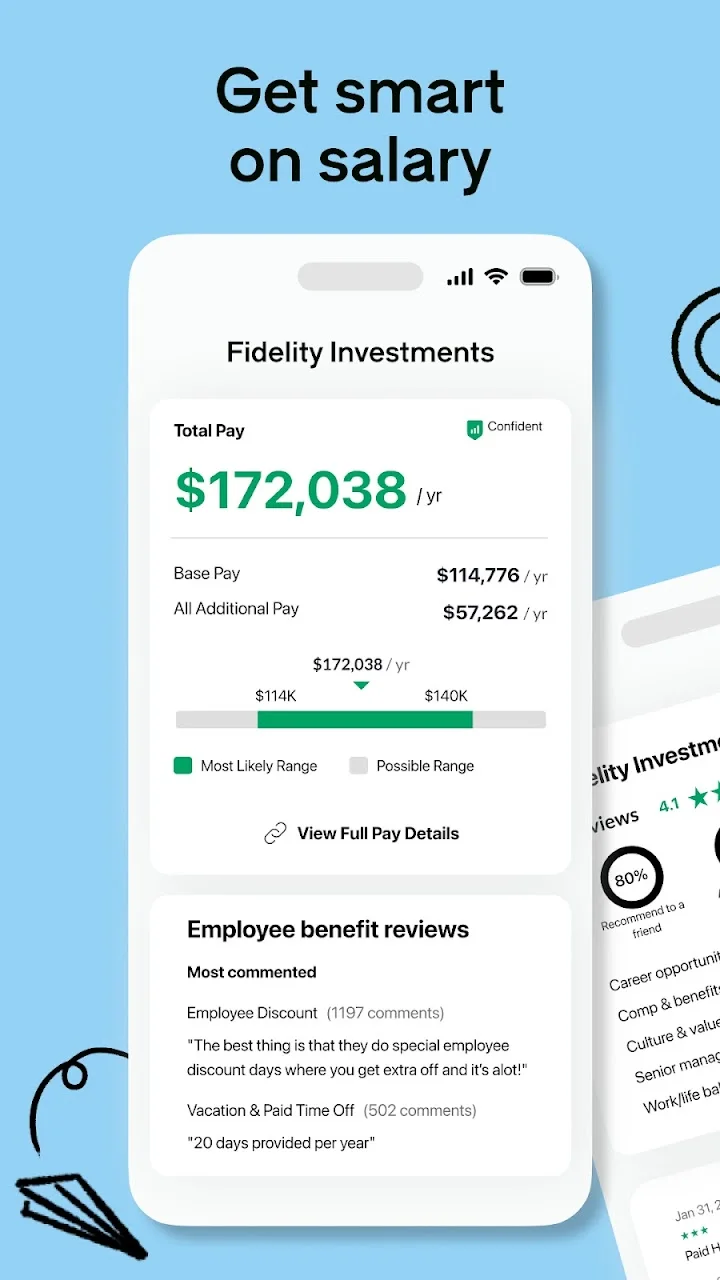 تصویر Glassdoor | مشاغل و مسیرهای شغلی
