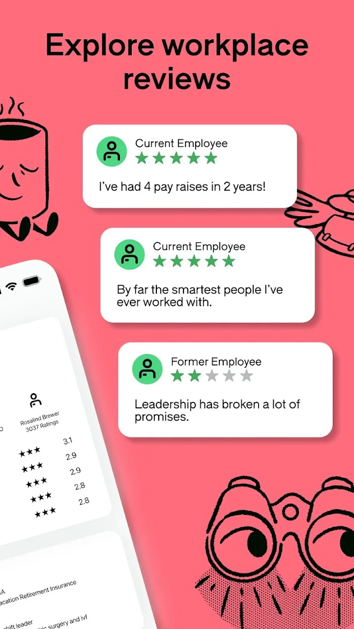 تصویر Glassdoor | مشاغل و مسیرهای شغلی