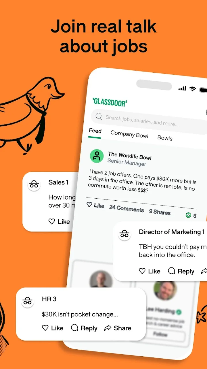 تصویر Glassdoor | مشاغل و مسیرهای شغلی