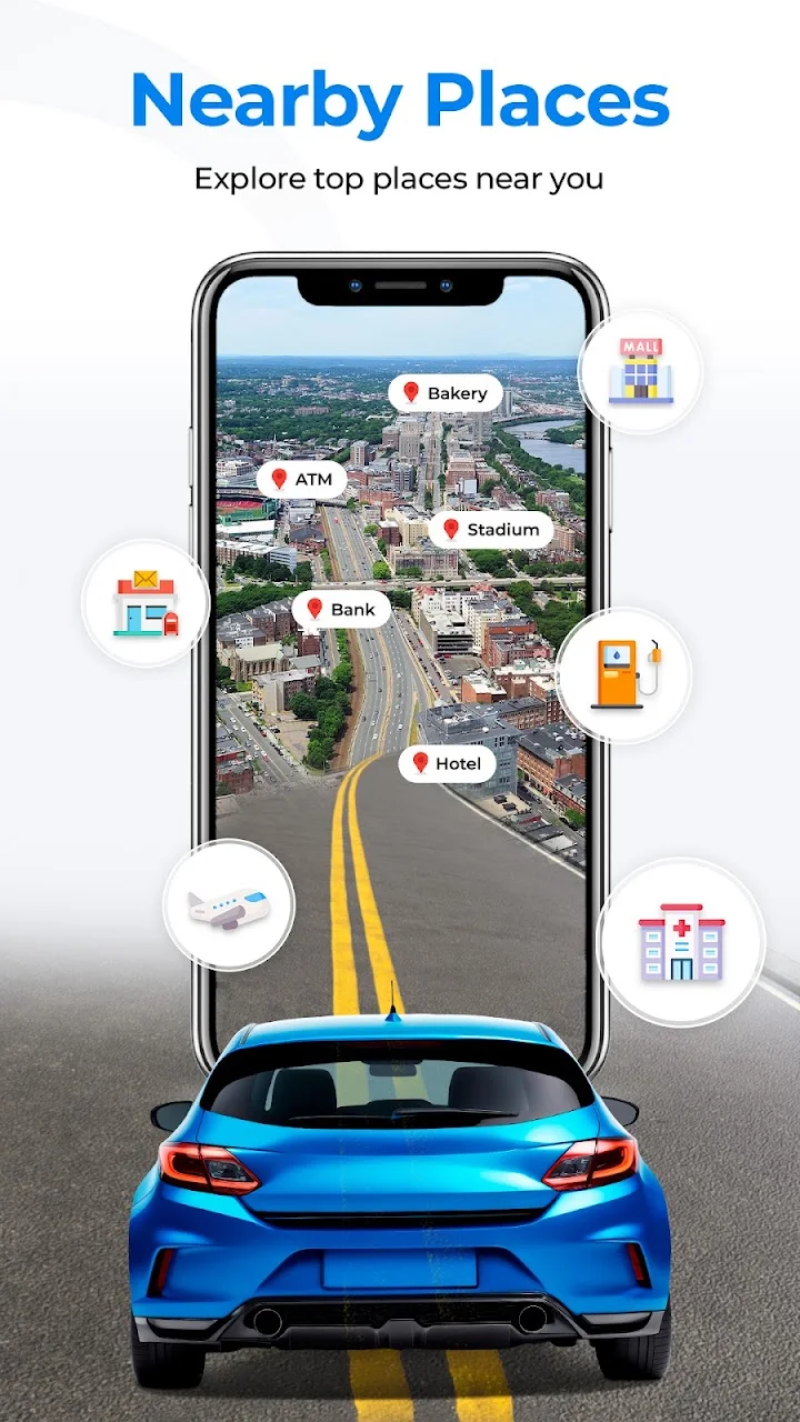 تصویر ناوبری GPS: جهت‌های نقشه