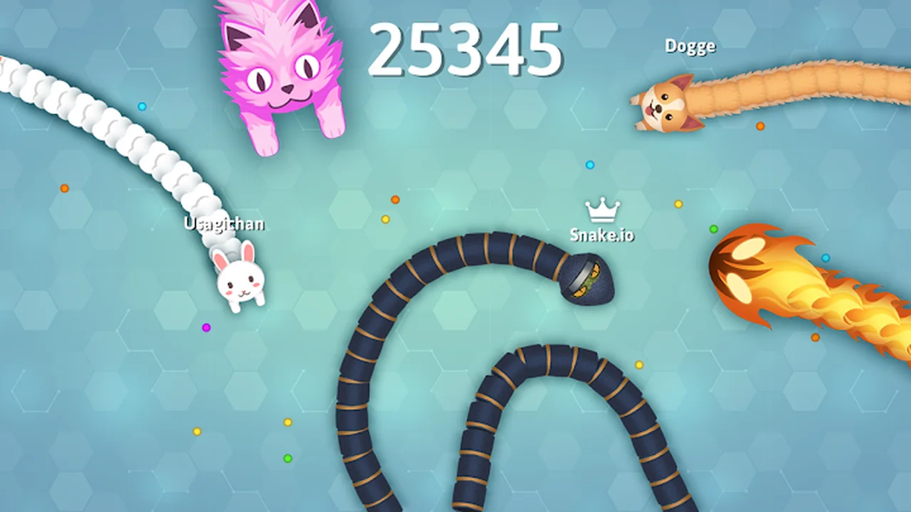 تصویر Snake.io - بازی‌های جذاب اسنیک