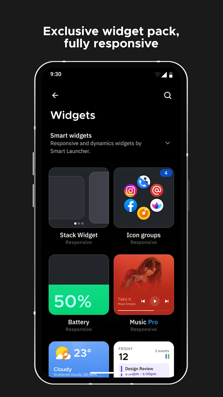 تصویر Smart Launcher 6 ‧ Home Screen