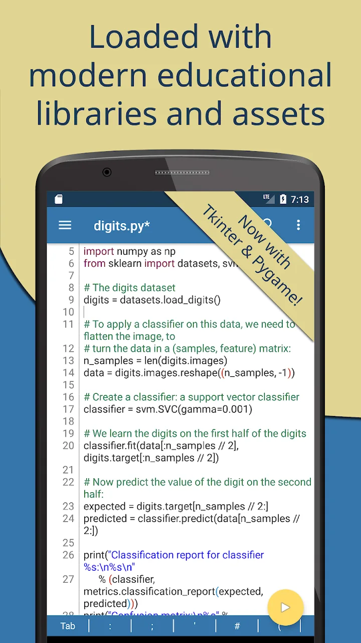 تصویر Pydroid 3 - IDE for Python 3