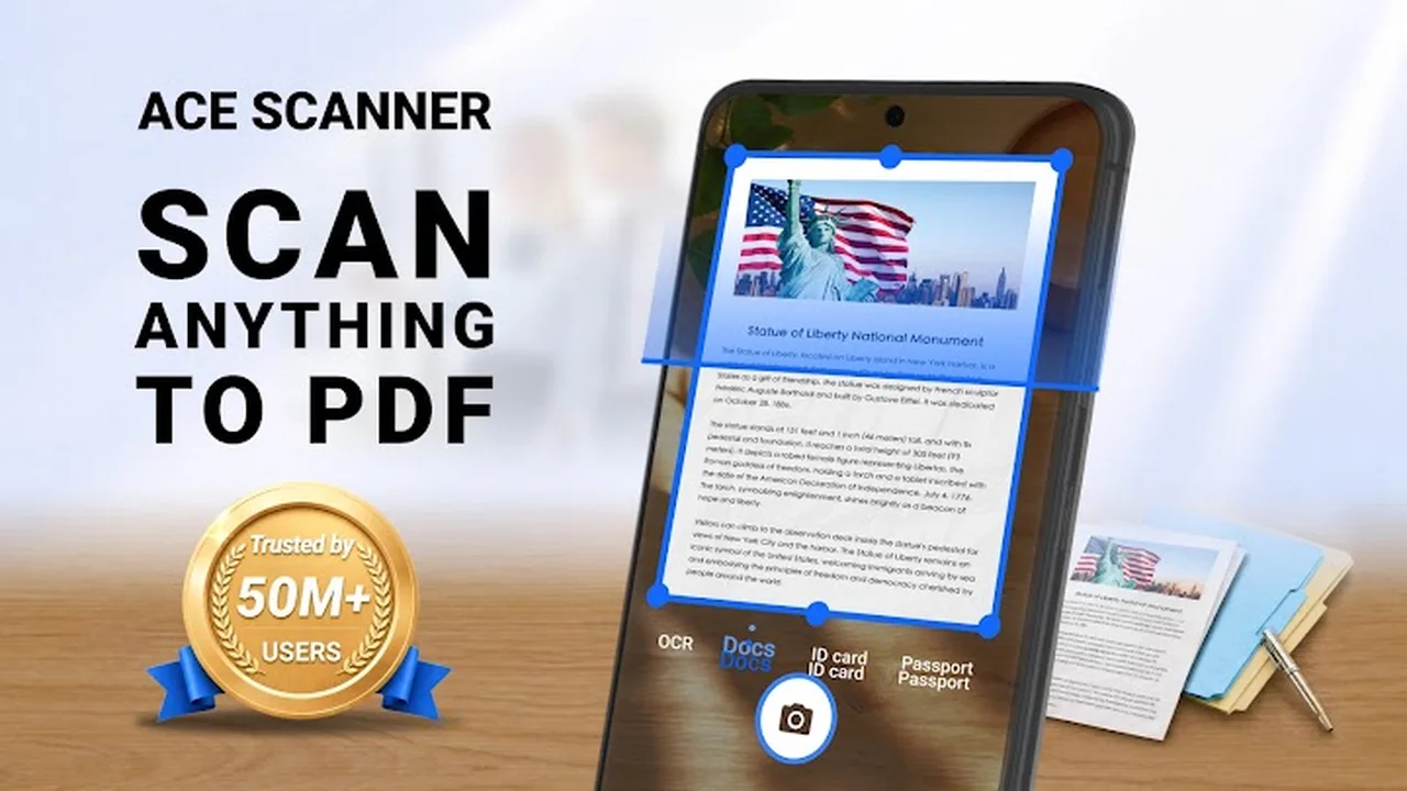 تصویر اسکنر پی‌دی‌اف - اپلیکیشن اسکنر PDF