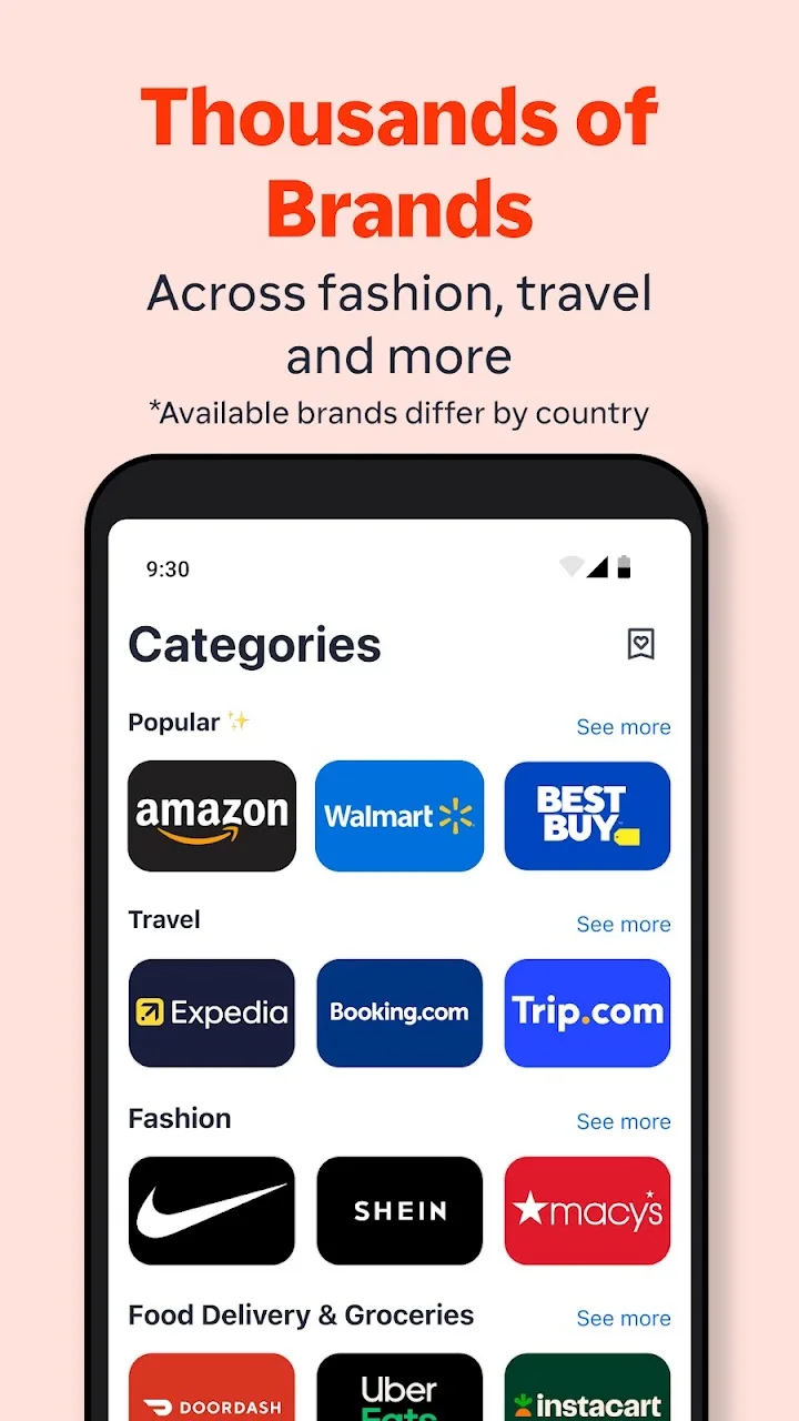 تصویر ShopBack: بازگشت وجه و پاداش