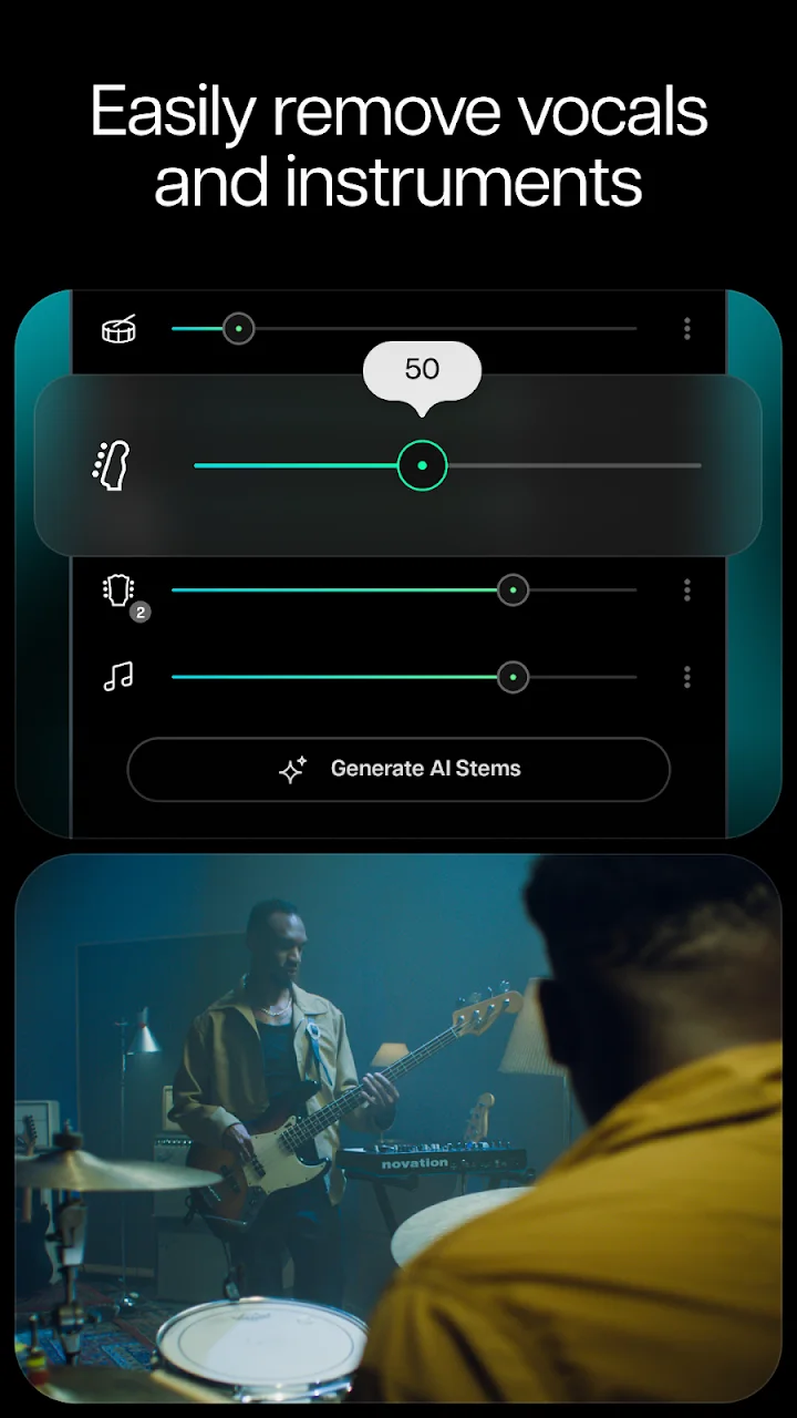 تصویر Moises: The Musician's AI App