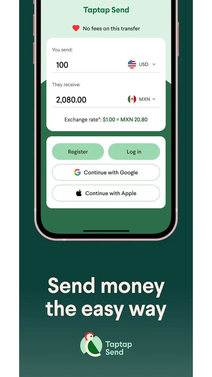 تصویر Taptap Send: انتقال پول