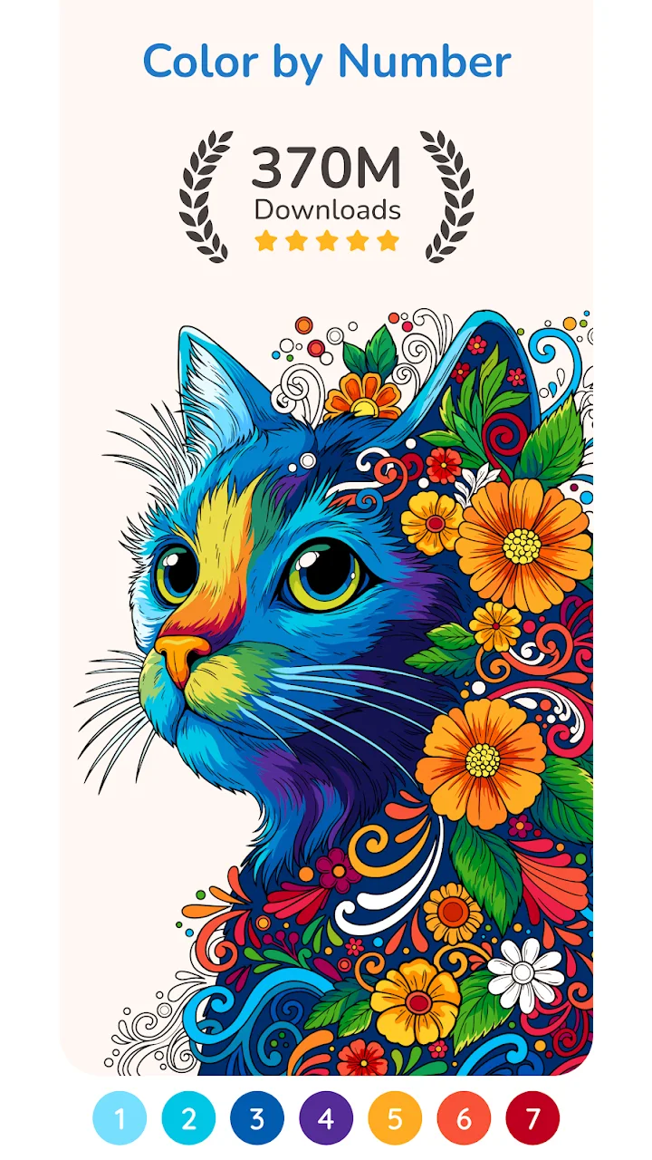 تصویر Happy Color®: رنگ‌آمیزی بر اساس شماره