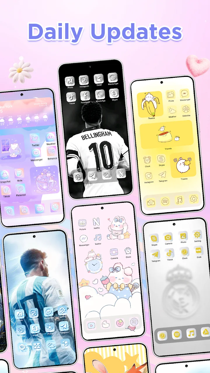 تصویر Themie: Wallpapers & Themes