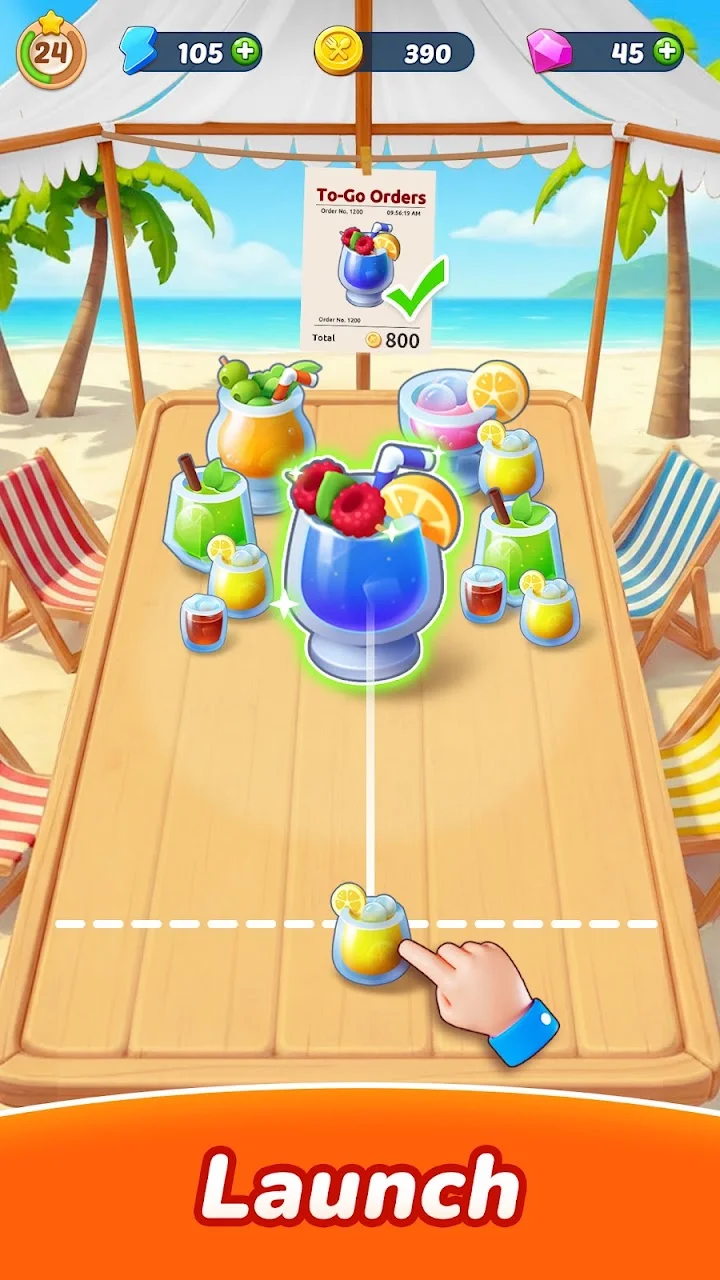 تصویر Tasty Travels: Merge Game