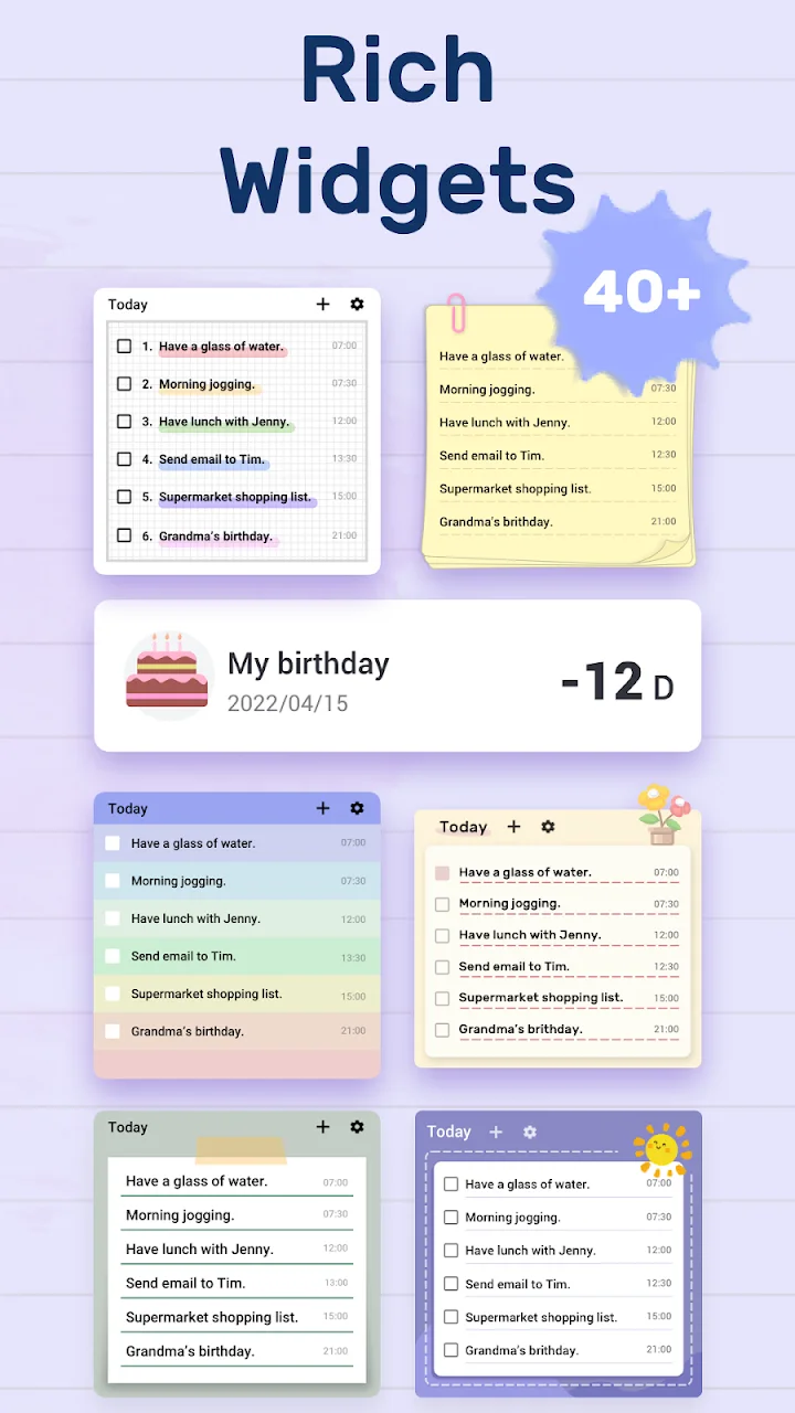 تصویر Todoery: To Do List & Planner