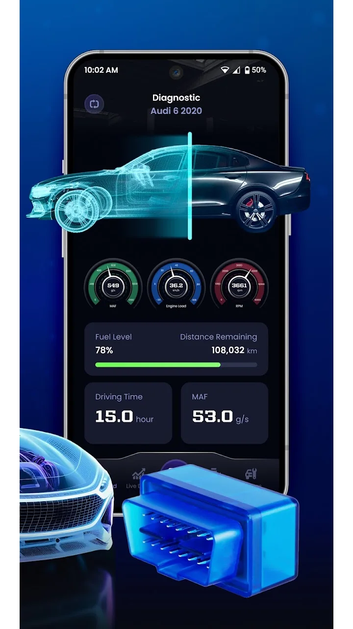 تصویر OBD2: Car Scanner ELM Torque