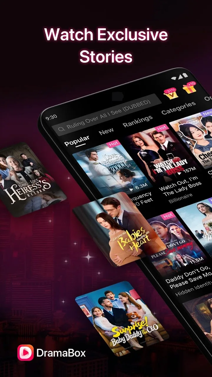 تصویر DramaBox - Stream Drama Shorts
