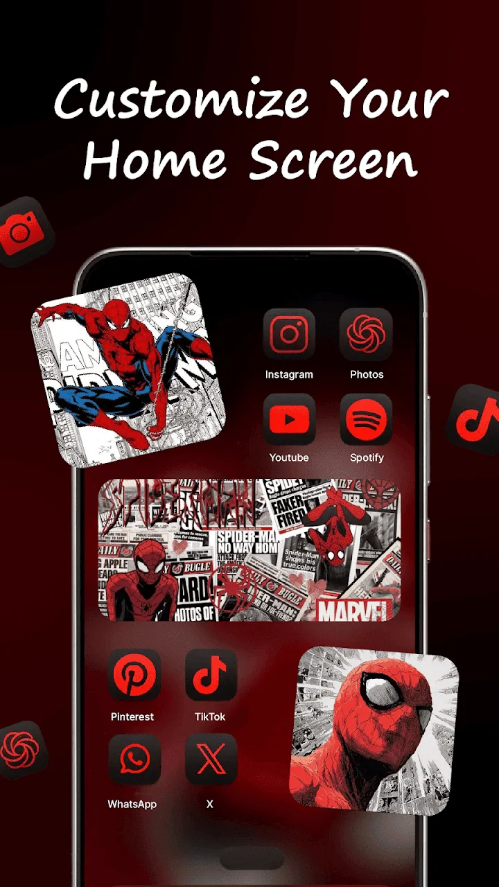 تصویر Themepack - آیکون‌ها و ویجت‌ها