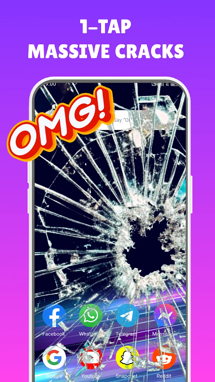 تصویر Haha Broken, صفحه شکسته