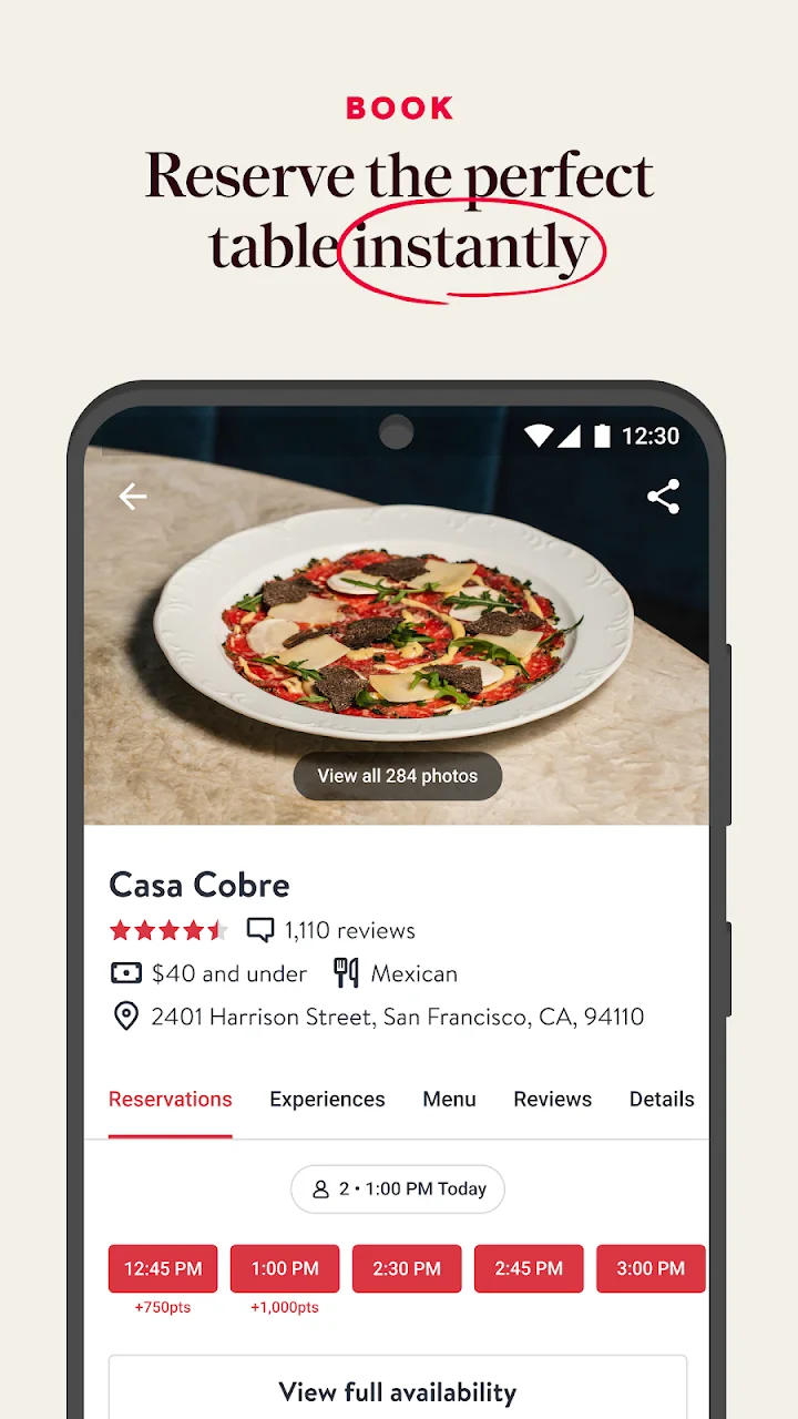 تصویر OpenTable