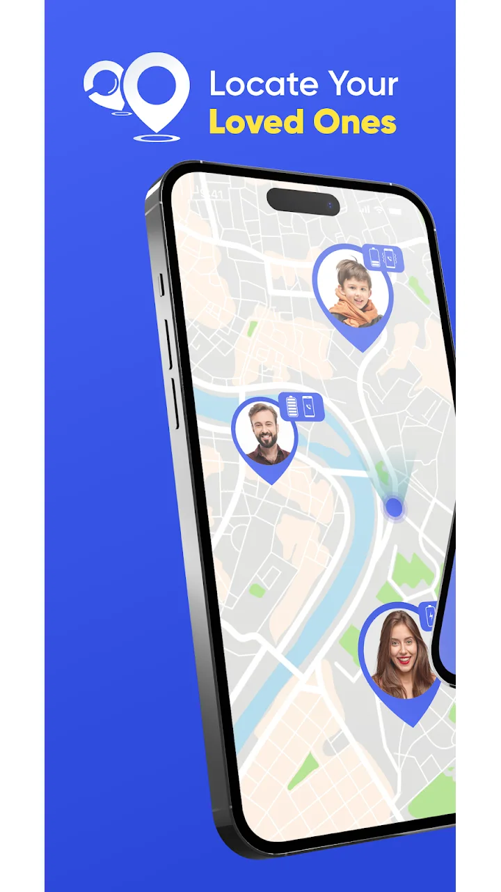 تصویر ردیاب موقعیت مکانی تلفن GPS