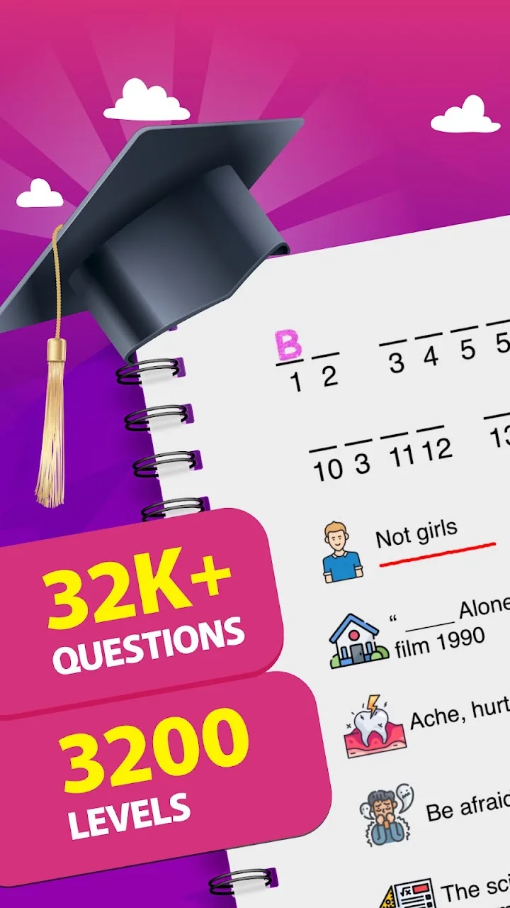 تصویر Crostic Crossword－Word Puzzles