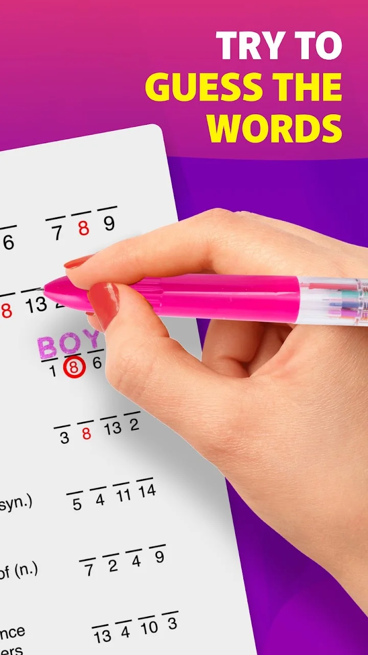 تصویر Crostic Crossword－Word Puzzles