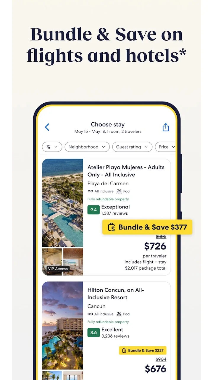 تصویر Expedia: هتل‌ها، پروازها، ماشین‌ها