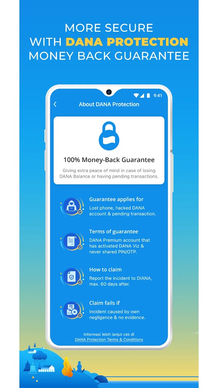تصویر کیف پول دیجیتال اندونزیا دانا