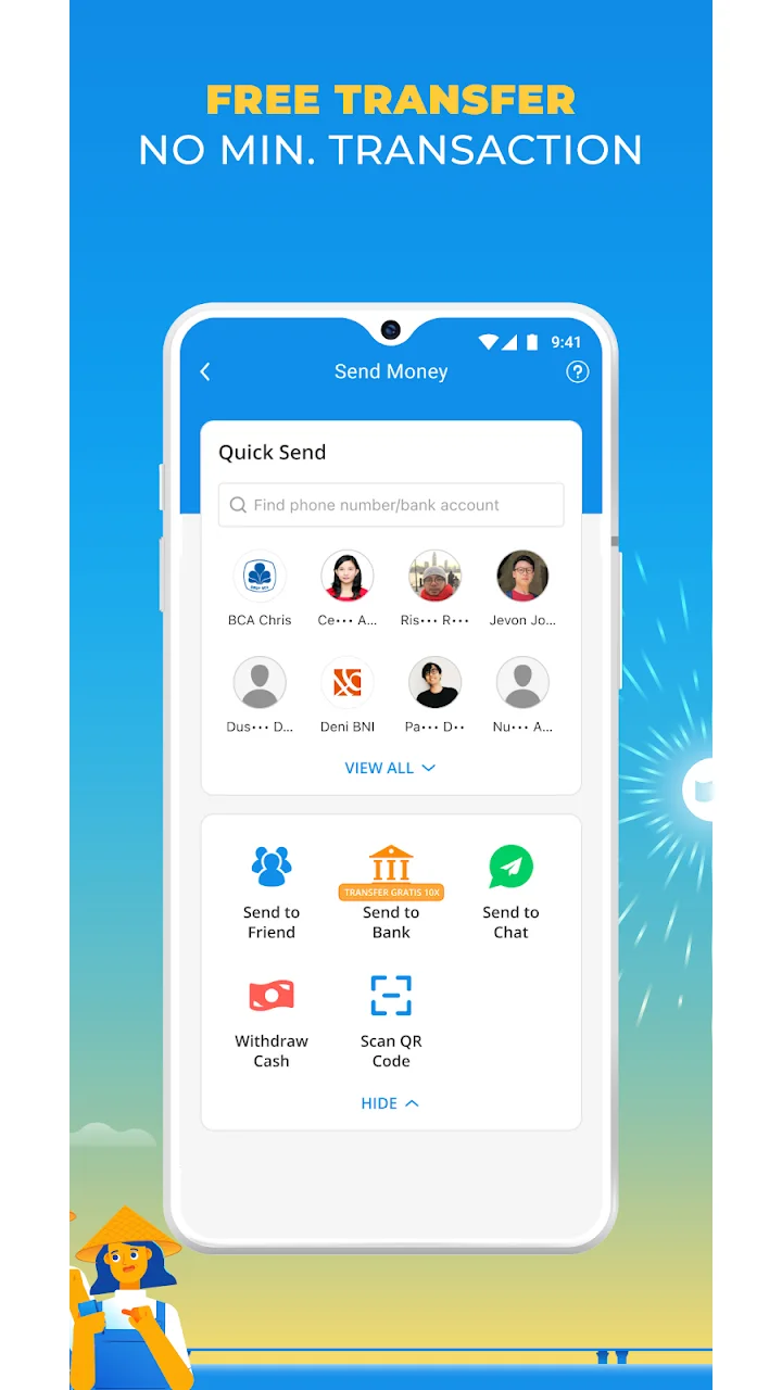 تصویر کیف پول دیجیتال اندونزیا دانا