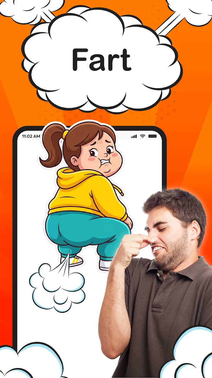 تصویر صداهای شوخی: نفخ، بوق