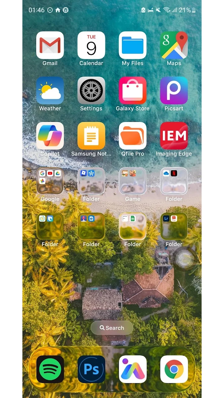 تصویر Launcher OS 27