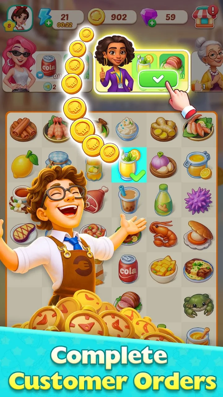 تصویر Foodstars: ادغام و آشپزی
