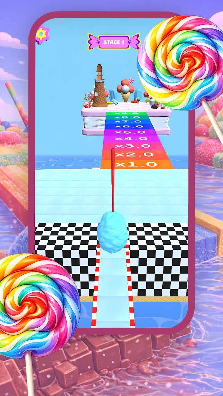 تصویر Candy Race Launcher