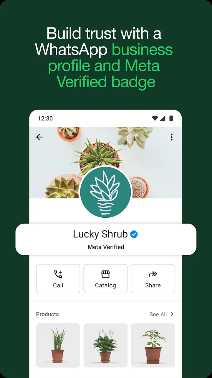 تصویر واتس‌اپ بیزینس
