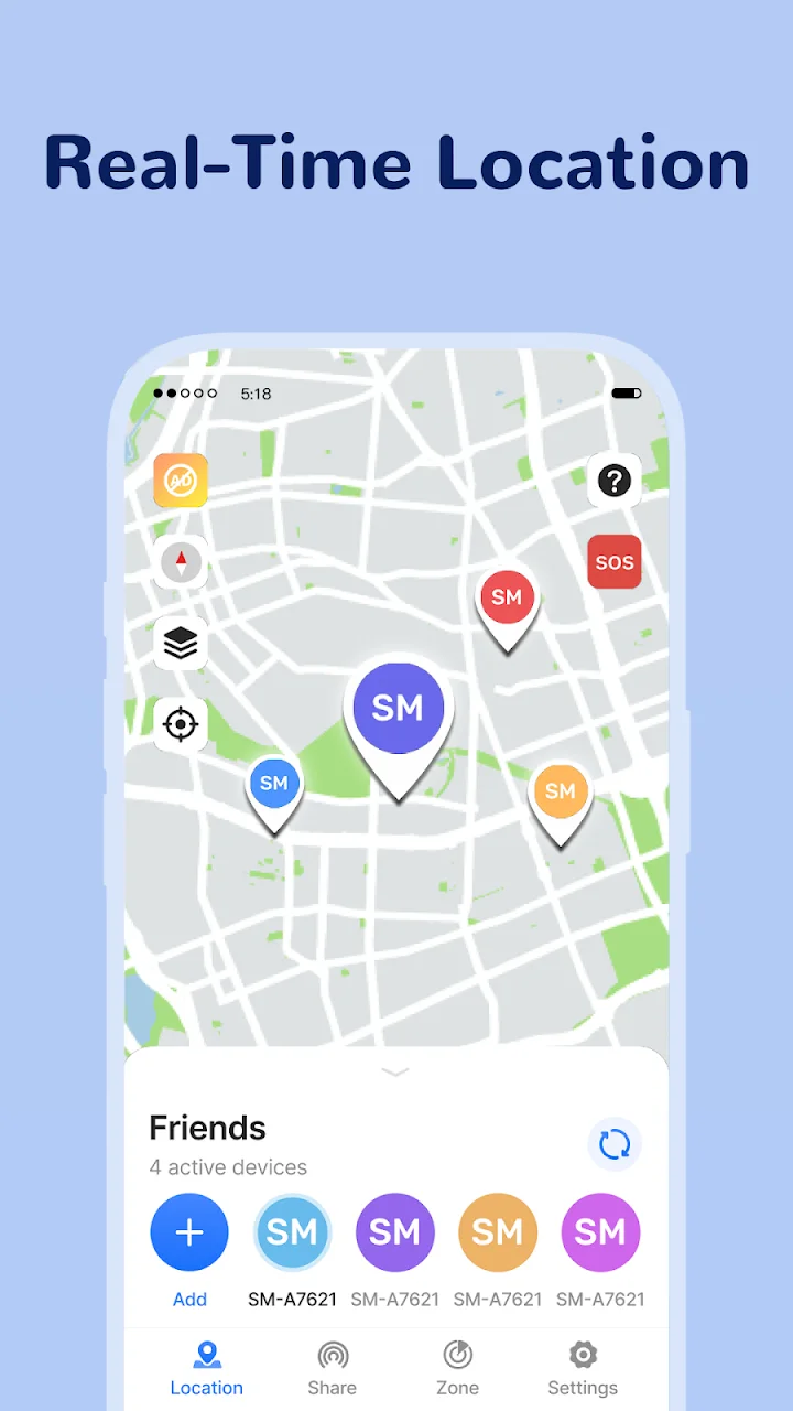 تصویر GPS Tracker - Family Locator