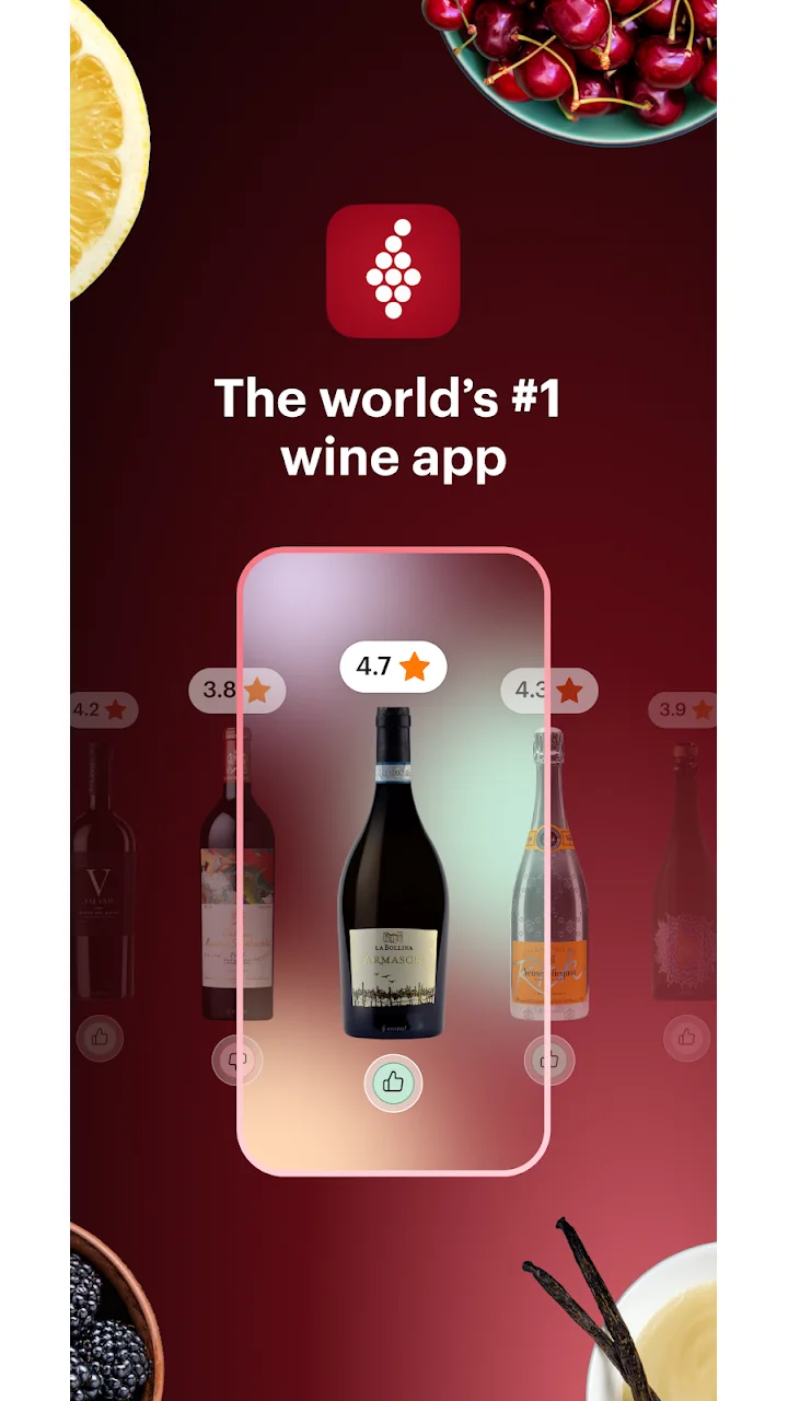تصویر Vivino: نوشیدن شراب درست