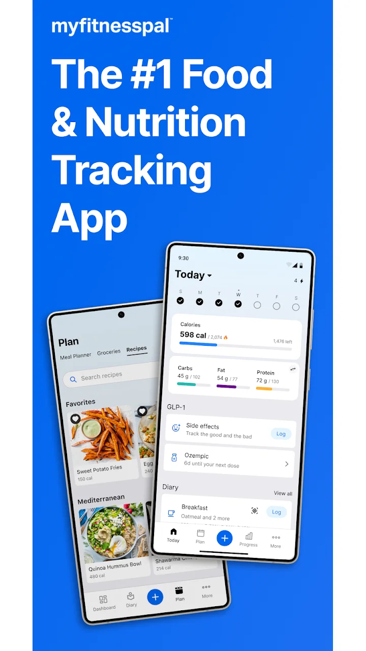 تصویر MyFitnessPal: شمارنده کالری