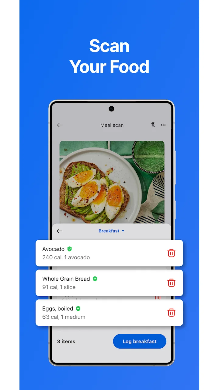 تصویر MyFitnessPal: شمارنده کالری