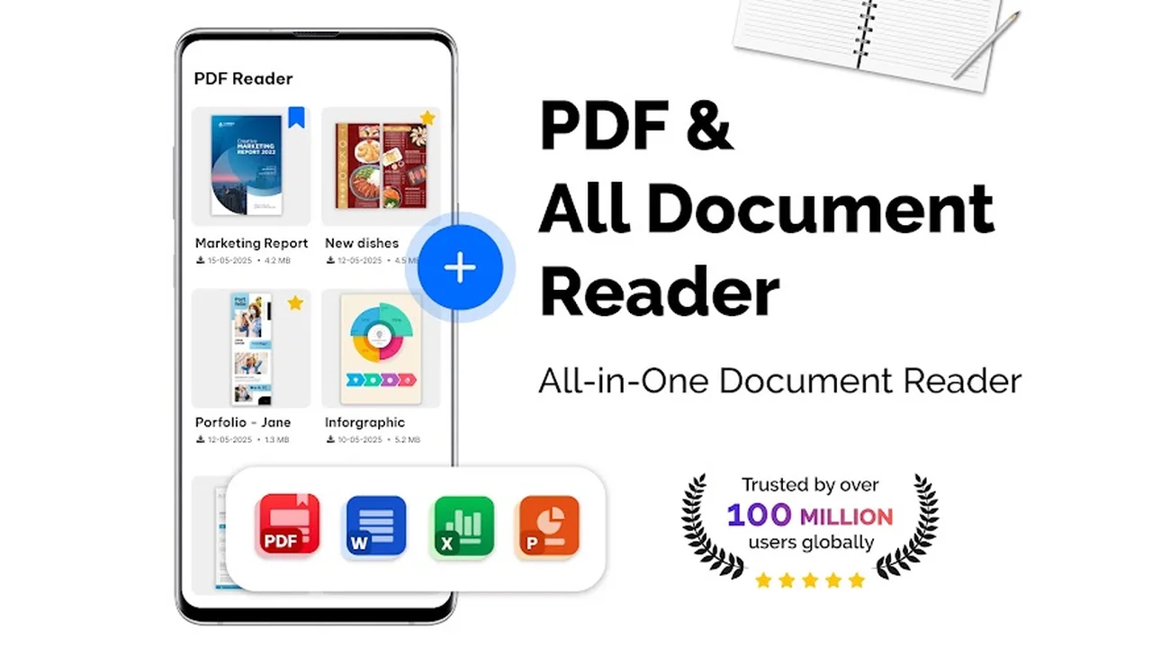 تصویر خواننده PDF – مشاهده کننده PDF