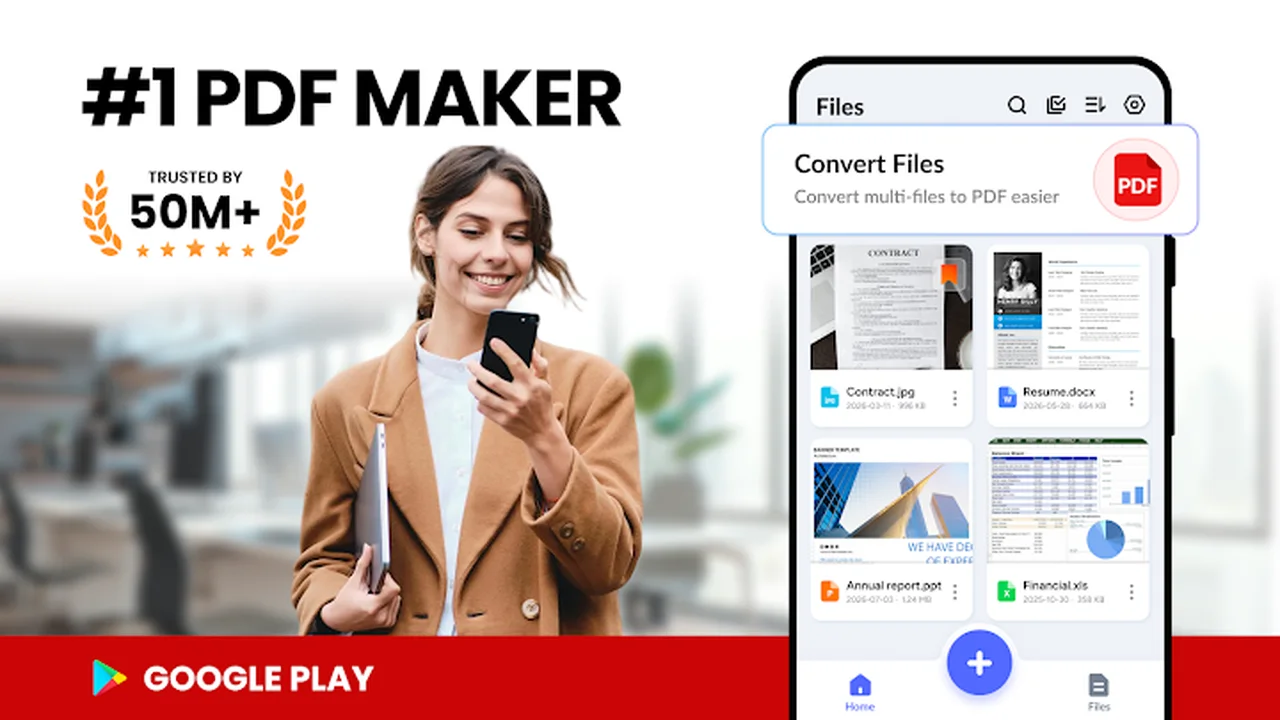 تصویر تصویر به PDF - سازنده PDF