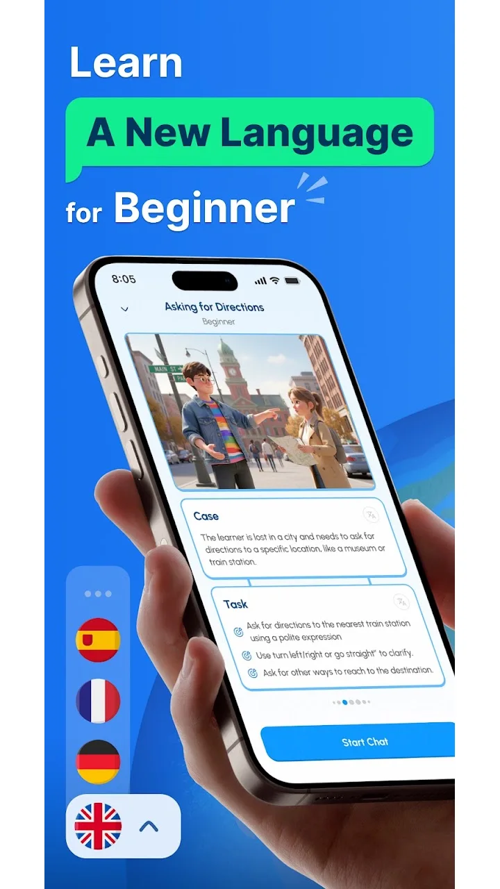 تصویر SpeakUp AI - یادگیری زبان