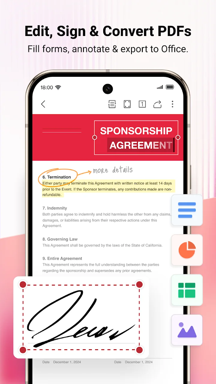 تصویر WPS Office-PDF, Word, Sheet