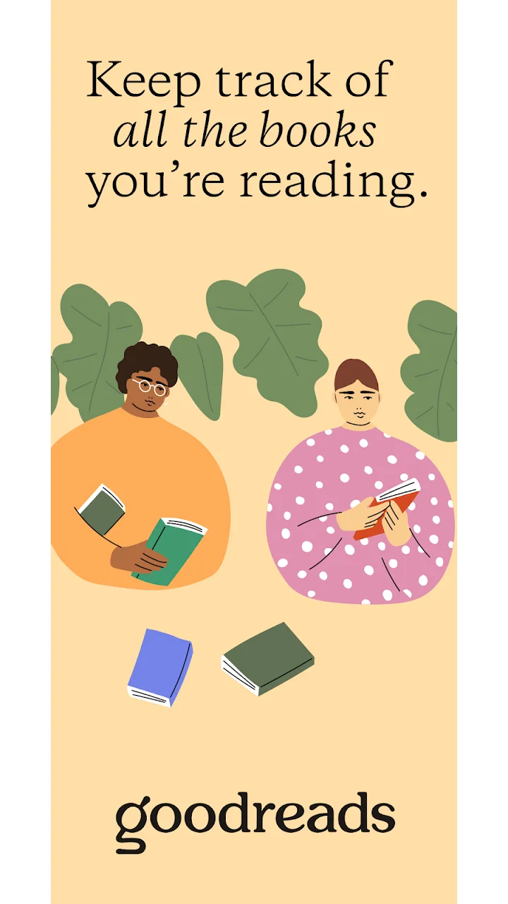 تصویر Goodreads: ردیاب کتاب و موارد دیگر