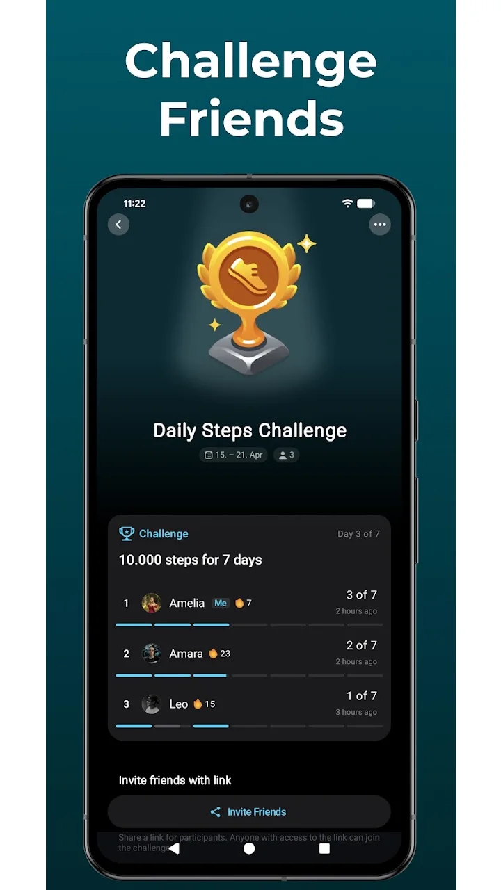 تصویر StepsApp – شمارنده قدم