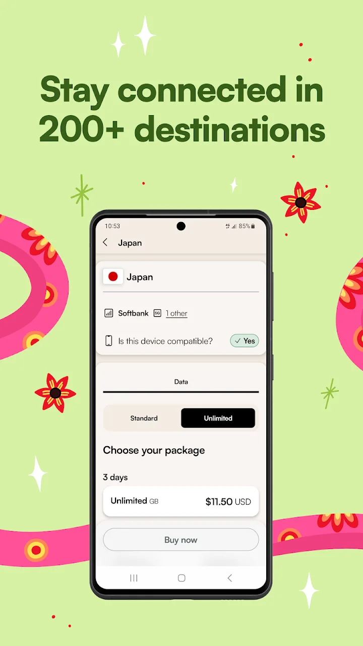 تصویر Airalo: eSIM برای سفر و داده