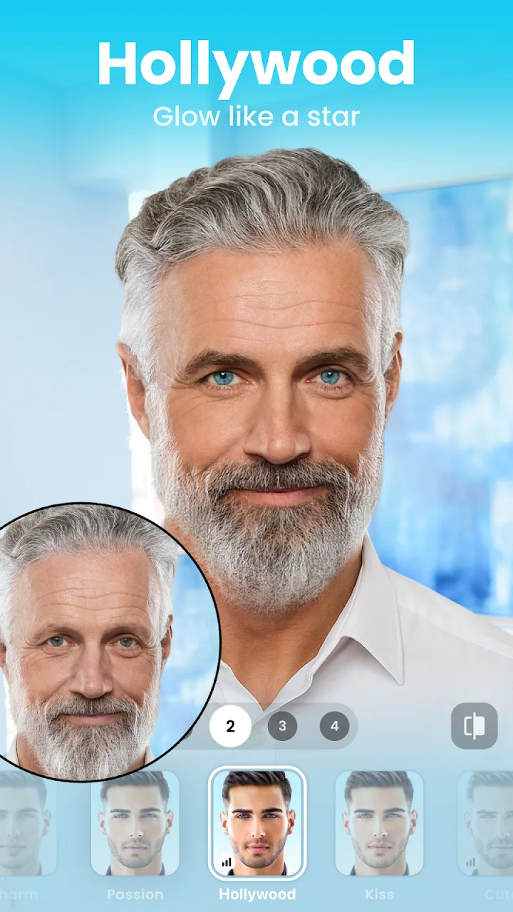 تصویر FaceApp: ویرایشگر صورت بی‌نقص
