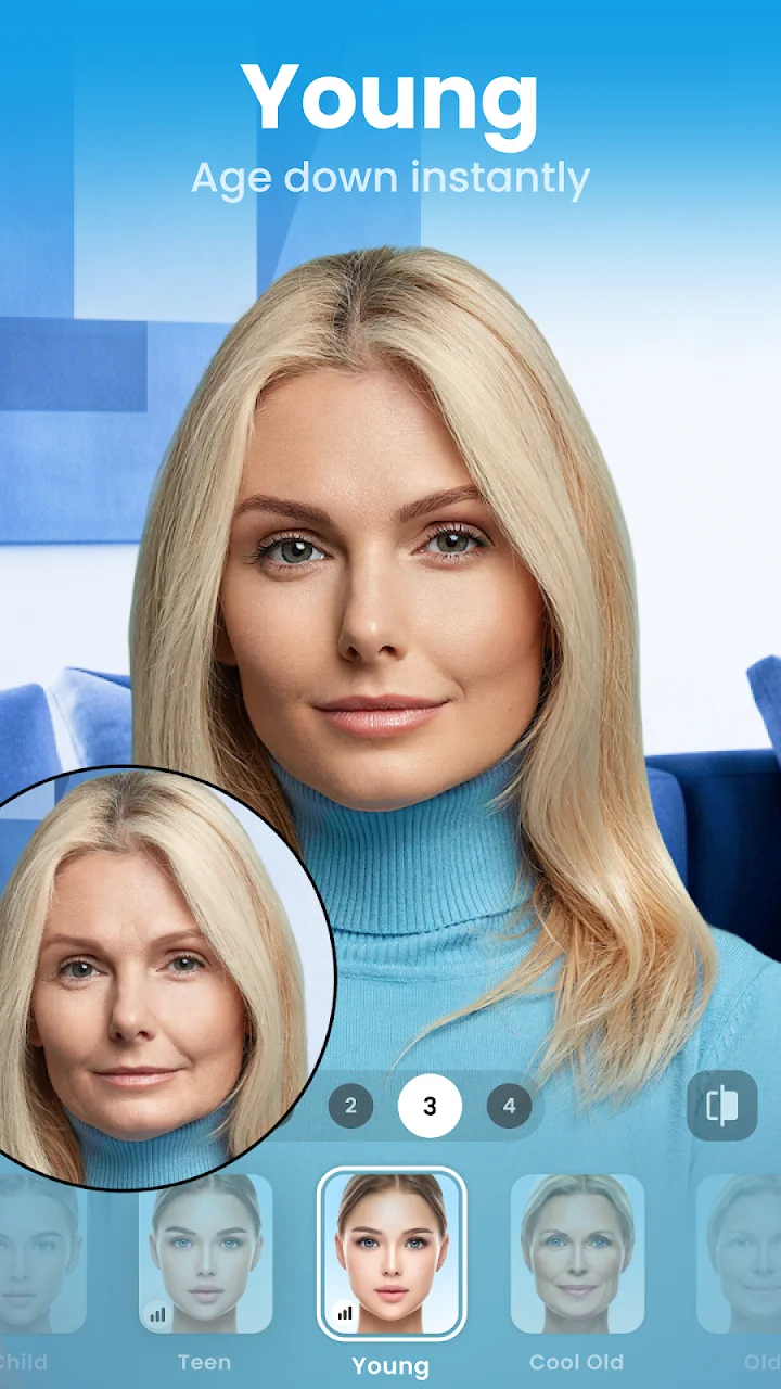 تصویر FaceApp: ویرایشگر صورت بی‌نقص