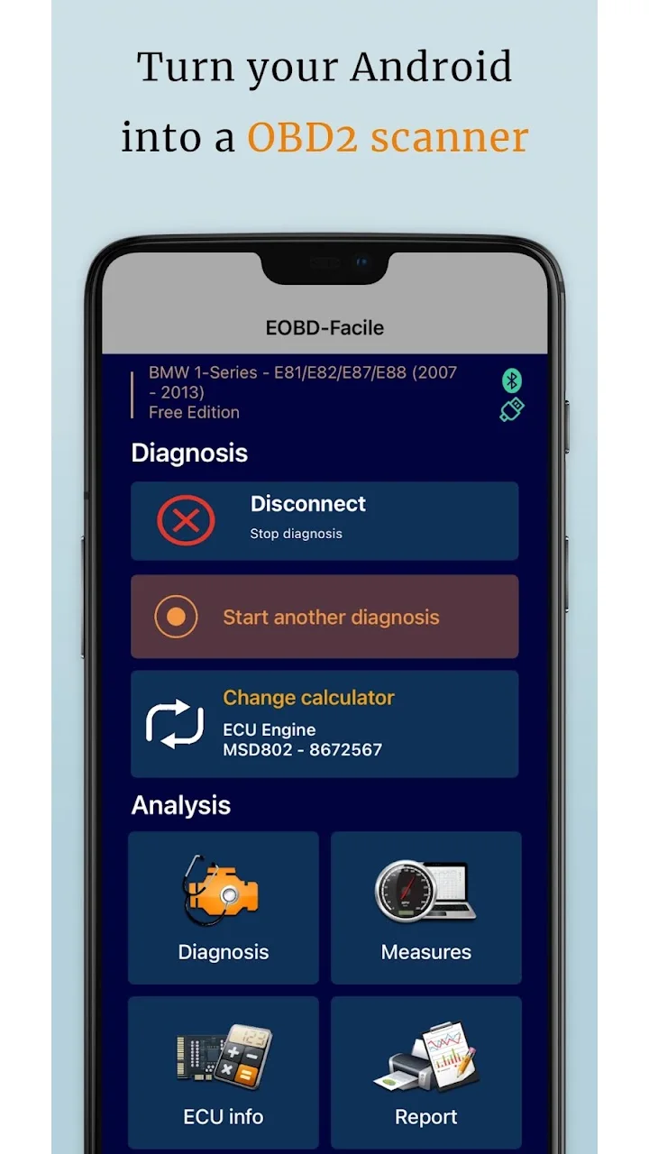 تصویر OBD2 Car Scanner - EOBD Facile