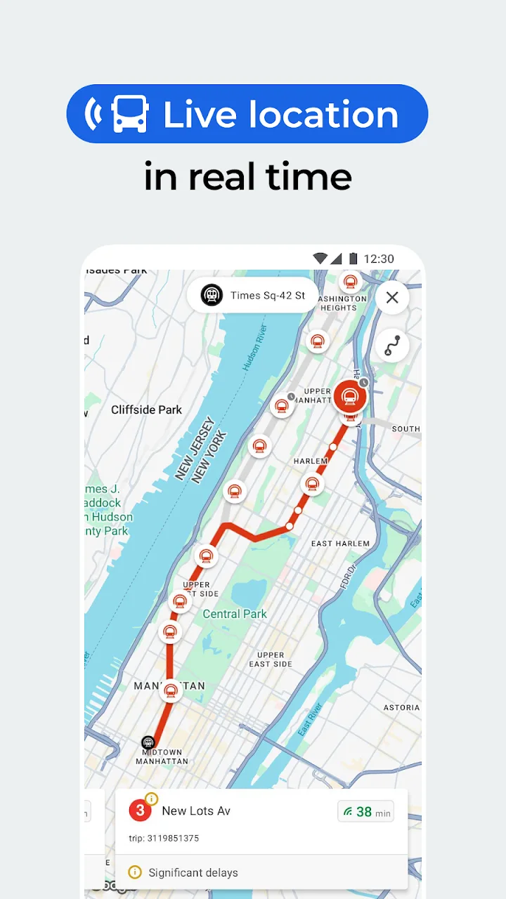 تصویر Moovit: ردیاب حمل و نقل شما
