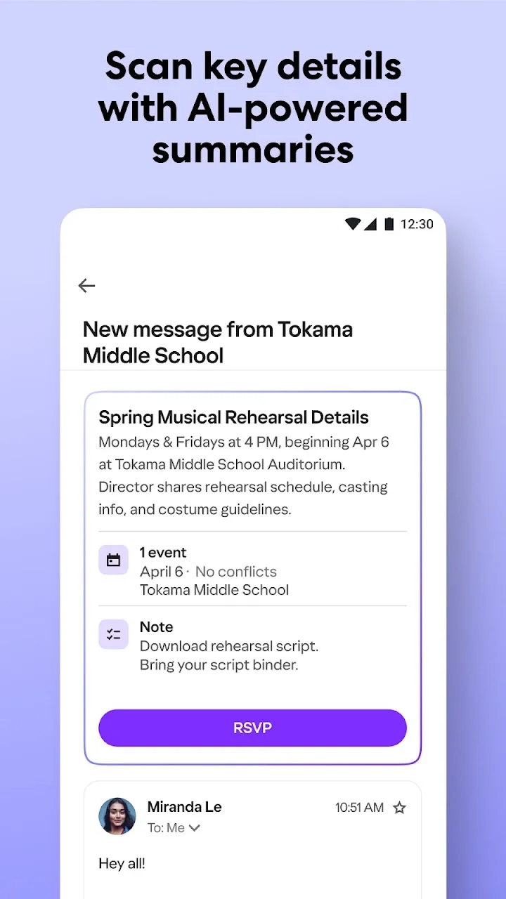 تصویر Yahoo Mail: ایمیل و برنامه‌ریز