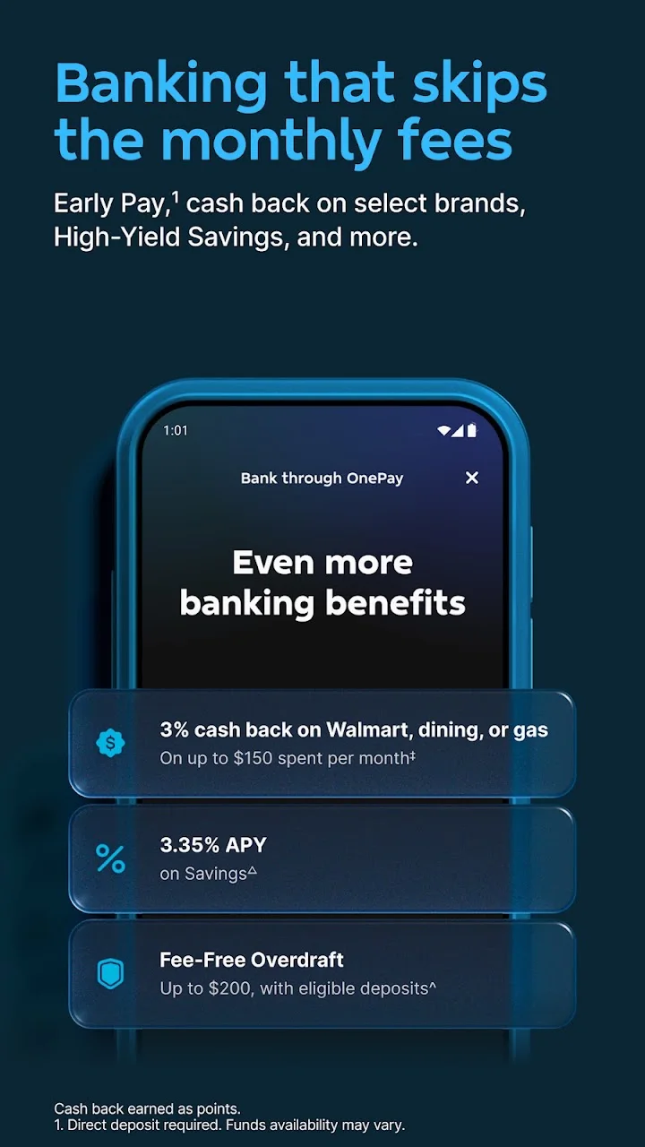 تصویر OnePay – بانکداری موبایلی