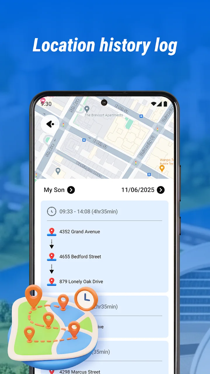 تصویر ردیاب اطلاعات موقعیت GPS پرو