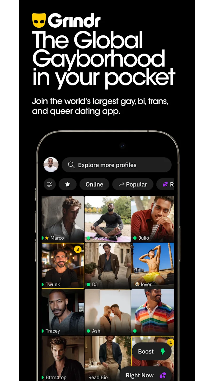 تصویر Grindr - Dating & Chat for the LGBTQ+ Community